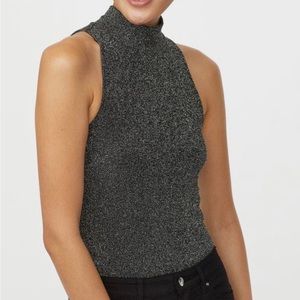 H&M Sparkly Bodysuit